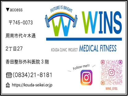 メディカルフィットネスWINSの広告